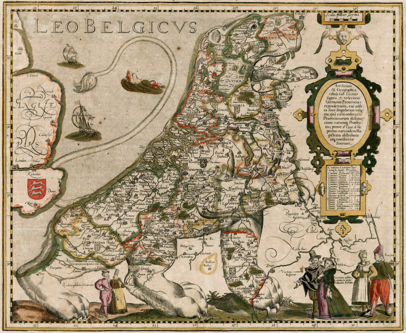 Illustration for article titled These Rarely Seen Maps Turn Earth Into A Land From A Fantasy Novel